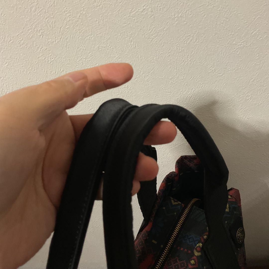 開店セール☆レア品 新品未使用 美品 ラシット レザー×ナイロンMUKUトート③