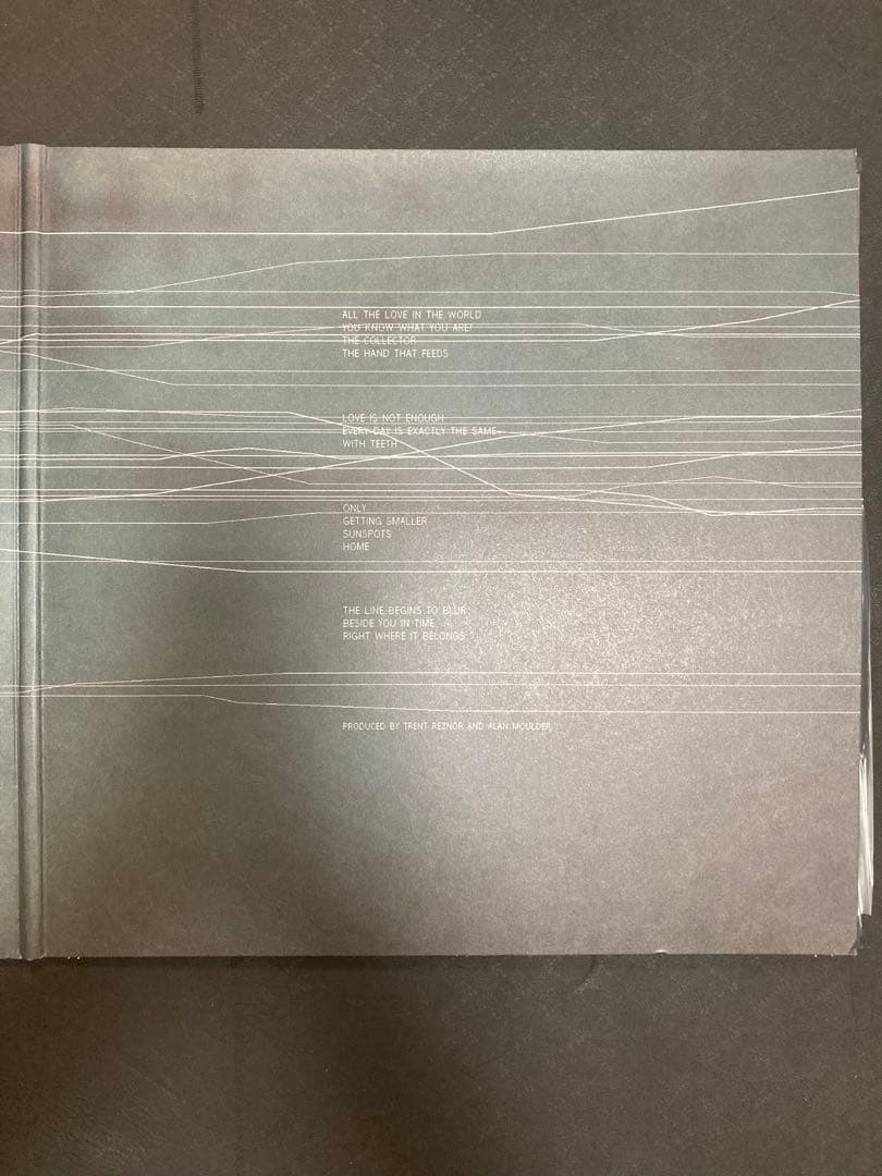 nine inch nails with teeth レコード　LP nin