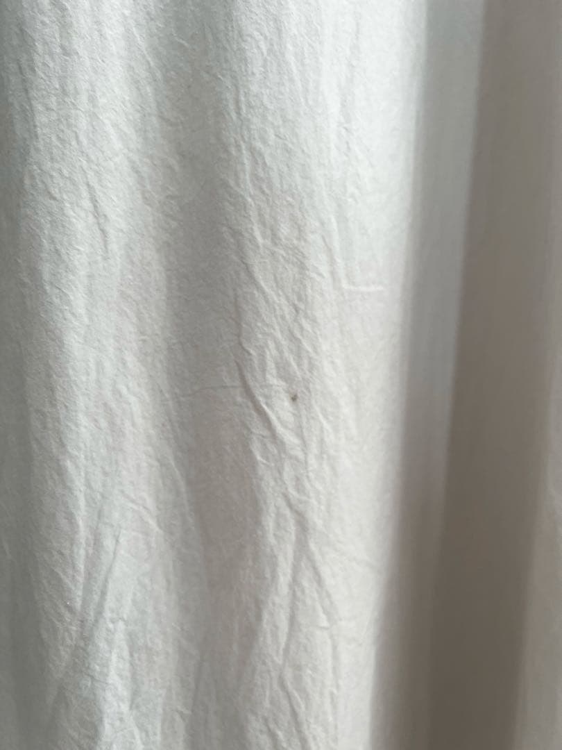 nui mond/カフタンドレス/近江晒し加工/ライトグレー