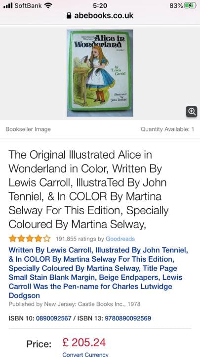 ※ Alice in Wanderland ※カラー版　オリジナルイラスト