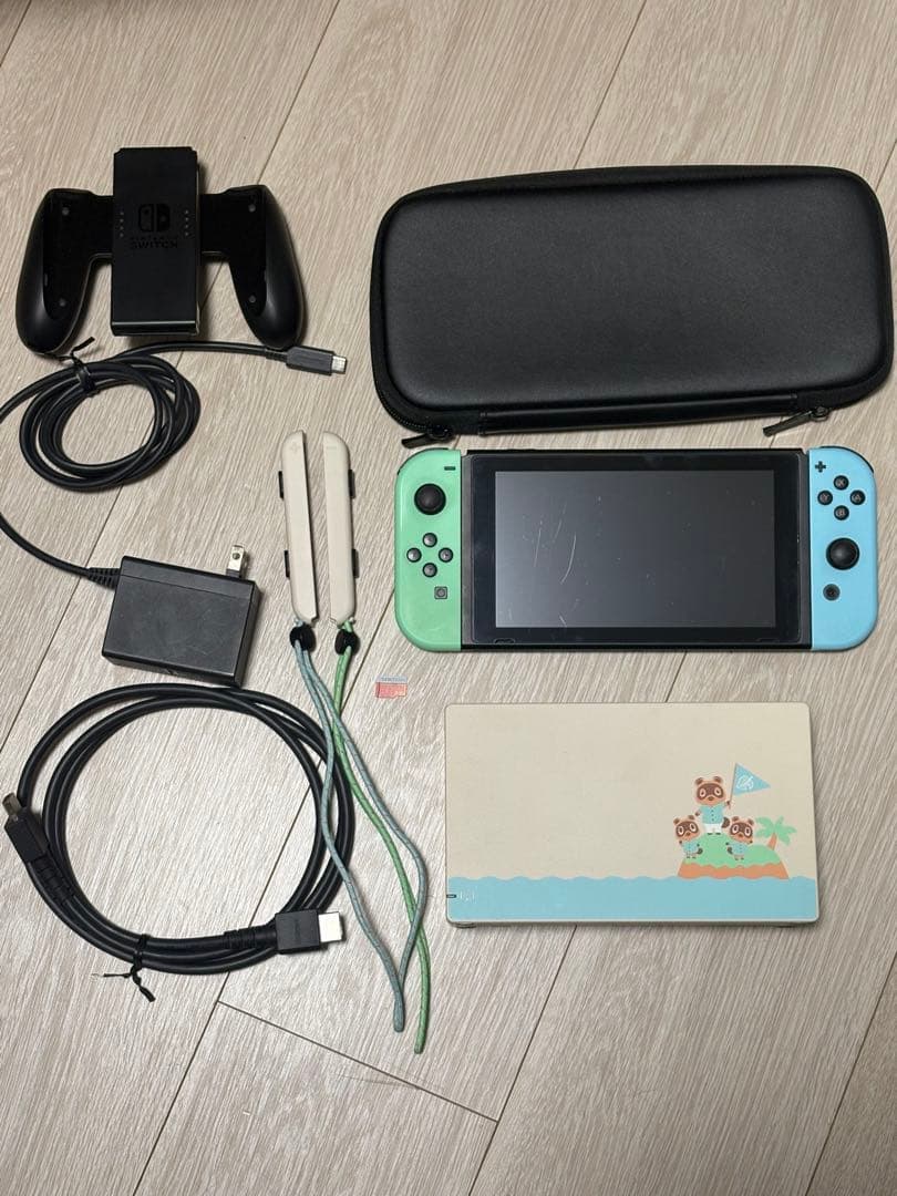 Nintendo Switch 本体 どうぶつの森　付属品付き