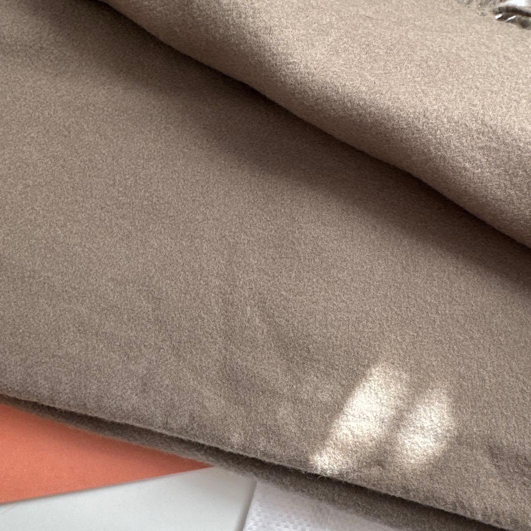 新品 Acne Studios アクネ 大判 ストール マフラー　トープ