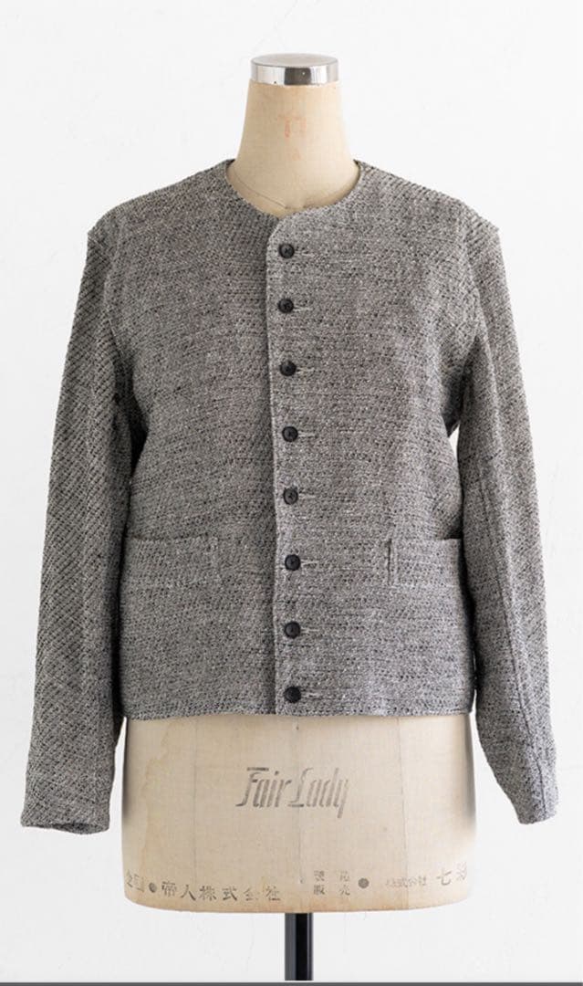 ジャケット・アウター AKIRAHAVERSACK SILK LINEN TWEED