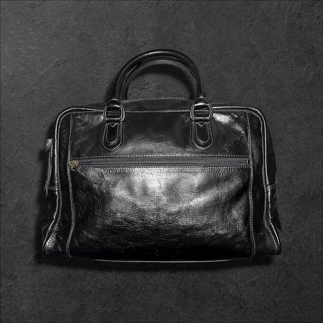 PORTER ポーター 黒 本革 ボストンバッグ CUOIO DI PORTER