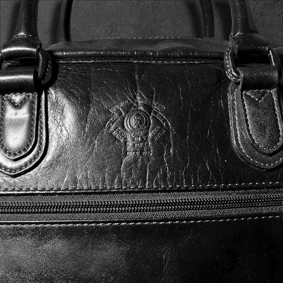 PORTER ポーター 黒 本革 ボストンバッグ CUOIO DI PORTER