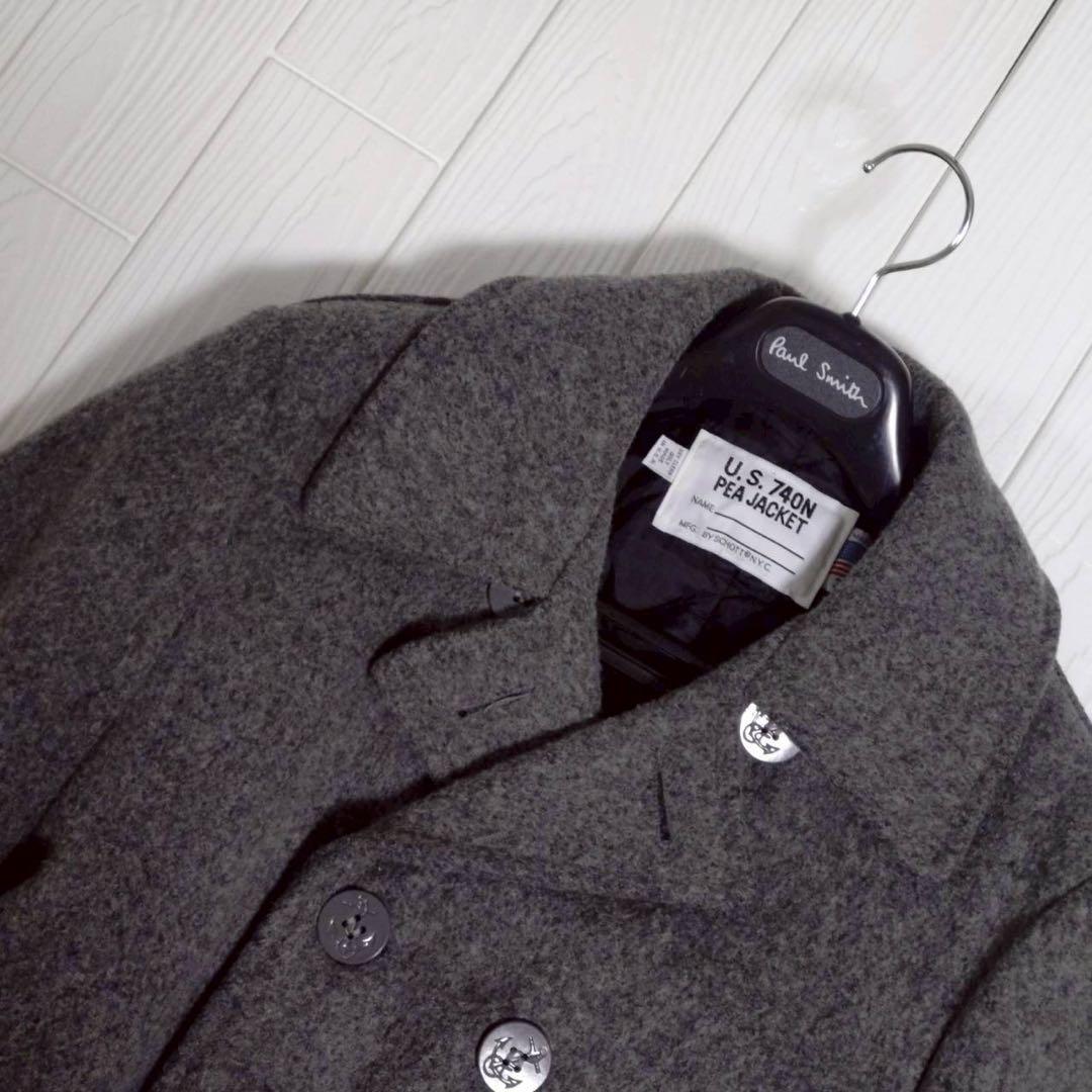 schott ピーコート　グレー　38