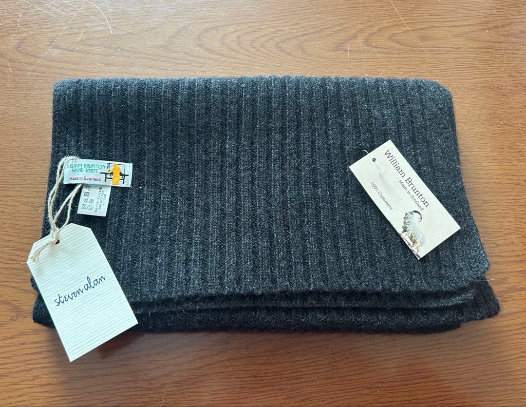 William Brunton Steven Alan カシミヤ マフラー