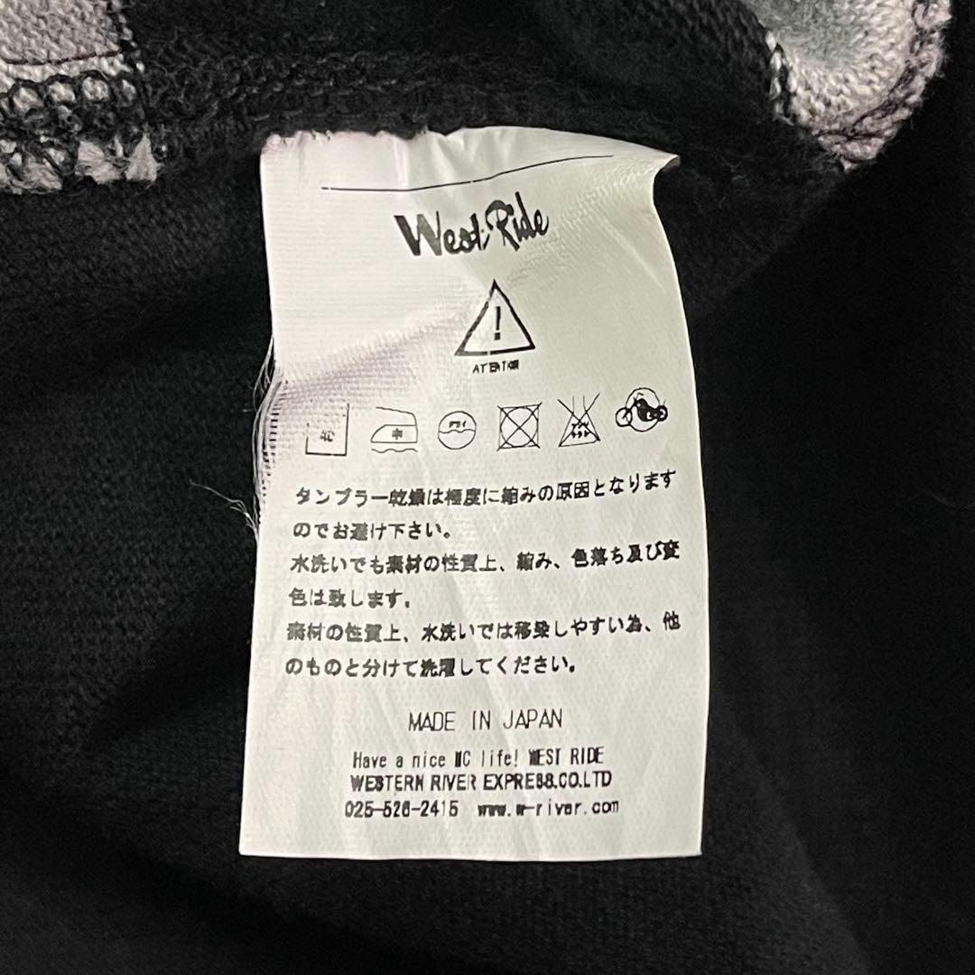 WEST RIDE プリズナーパンツ ボーダー スウェットパンツ 38