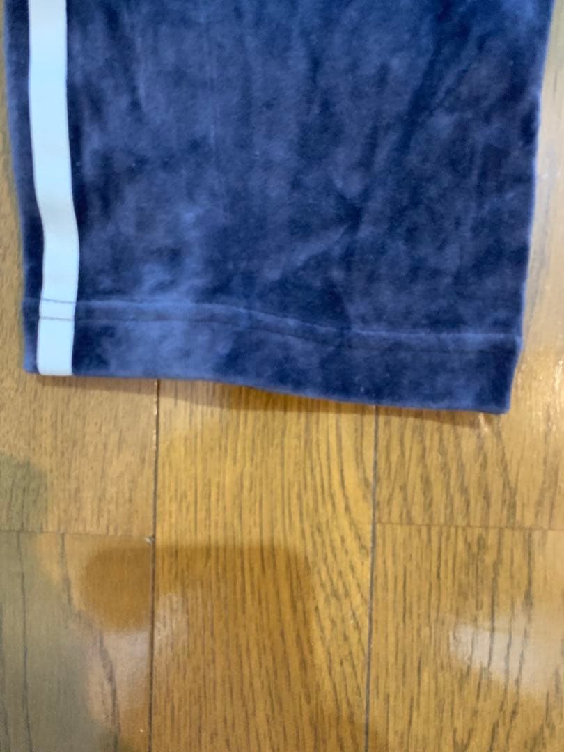 adidas ベロア　セットアップジャージ