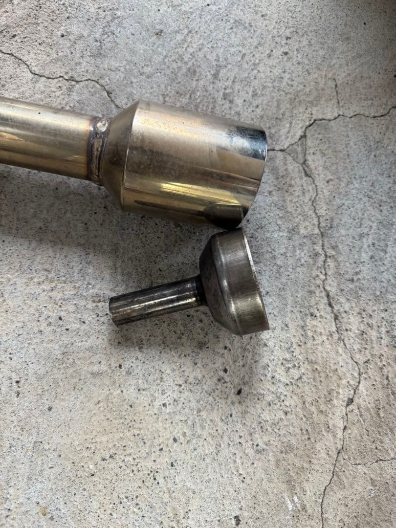 ZC32S リアストレートマフラー バッフル付