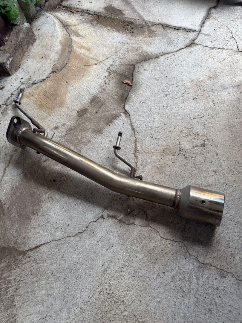 ZC32S リアストレートマフラー バッフル付