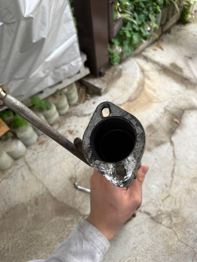 ZC32S リアストレートマフラー バッフル付