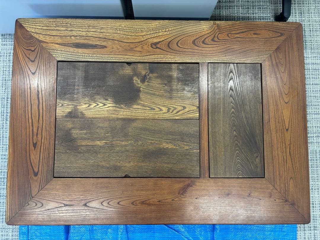 囲炉裏付きローテーブル　アンティーク