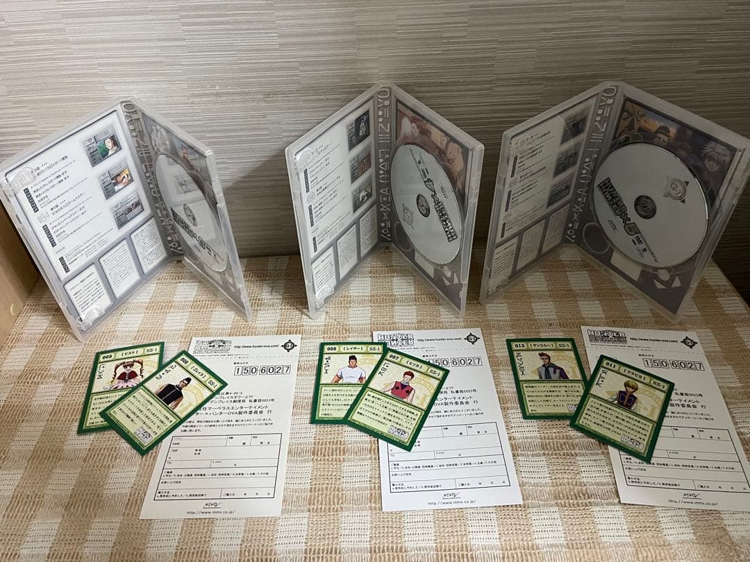 OVA ハンター×ハンター G・I Final 全7巻セット DVD セル版