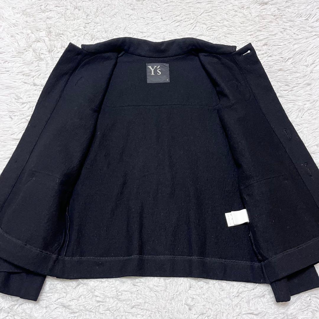 Y's ヨウジヤマモト ウール100% ジャケット ショートコート アウター 2