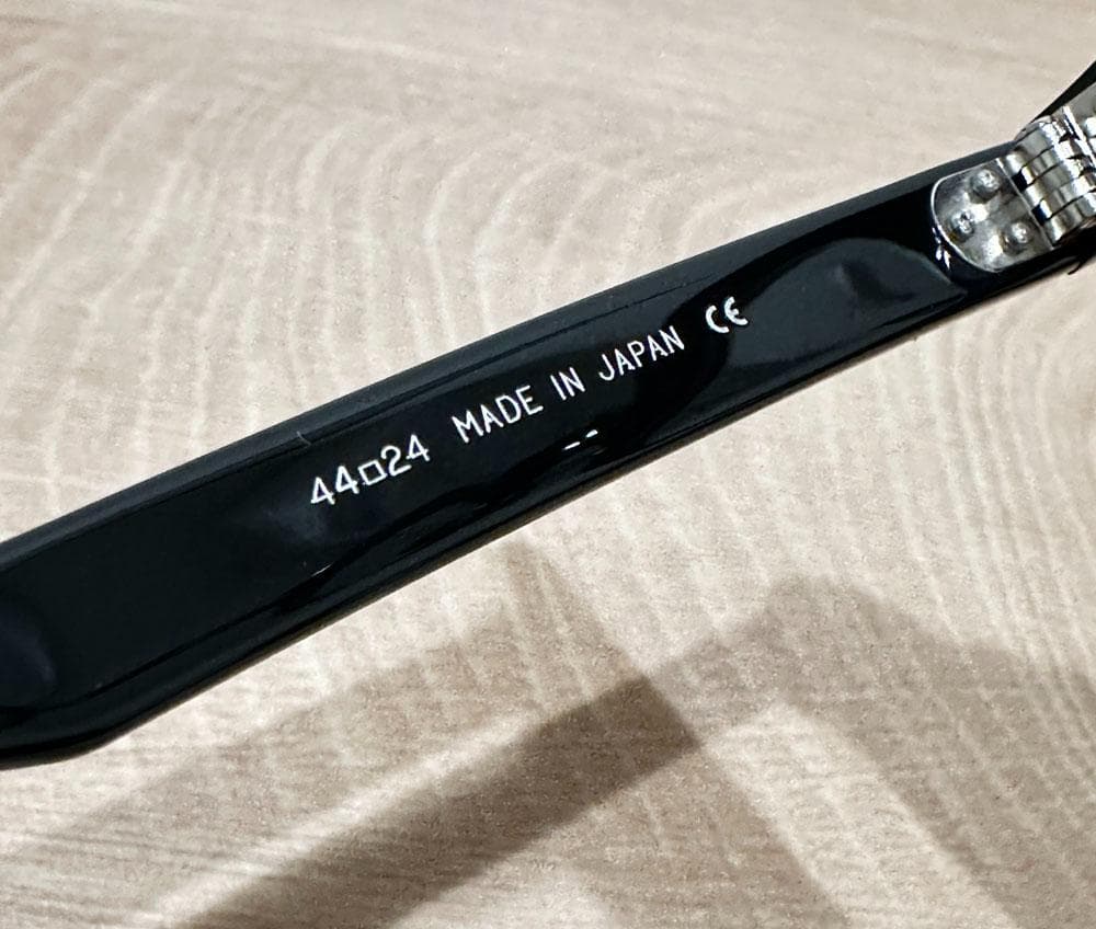 YELLOWS PLUS 「BECCA」「ベッカ」ブラック　純正レンズ　程度良好