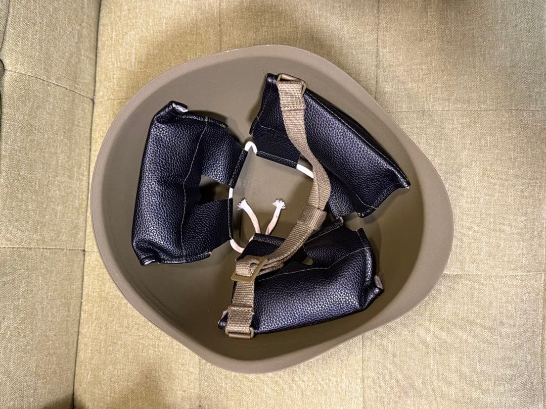 ★第二次世界大戦 ソ連軍 SSh-40型ヘルメット（レプリカ）スチール製　サバゲ