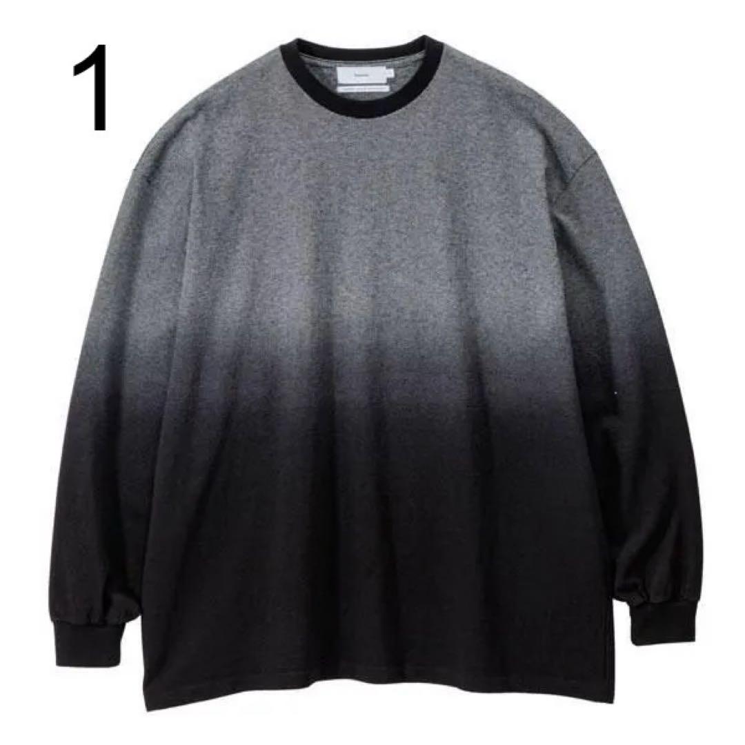 トップス AW25 Graphpaper Gradient Border L/S Tee