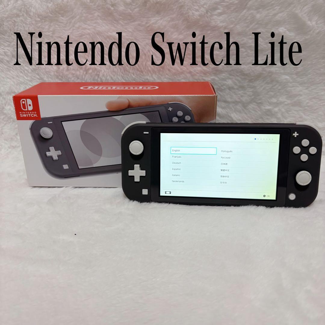 【外観極美品】任天堂: Switch Lite グレー HDH-001