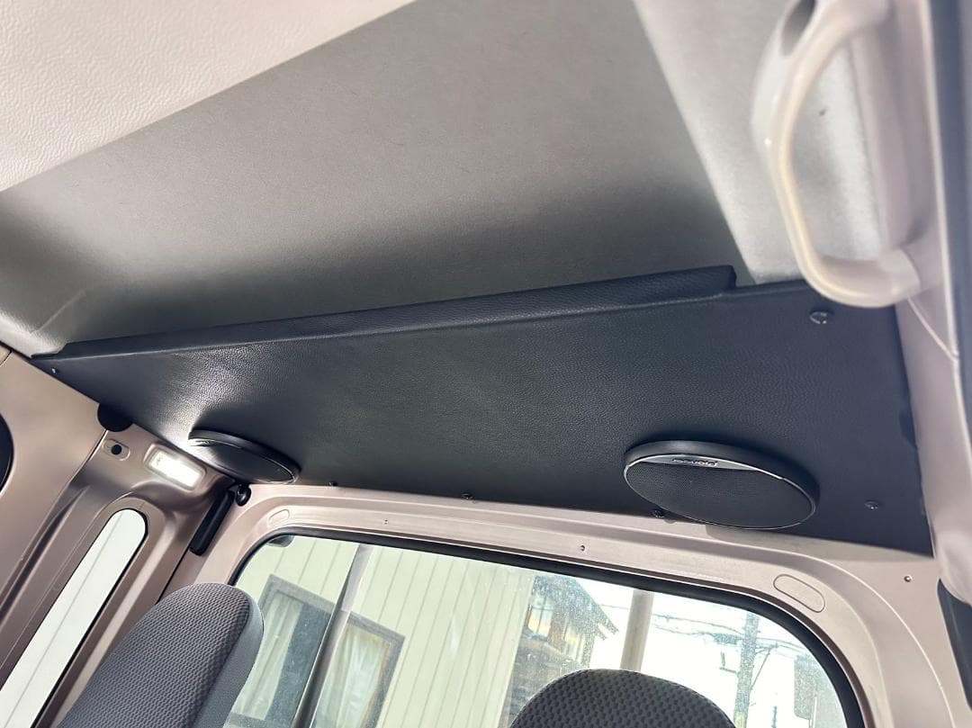 ダイハツ ハイゼット スピーカーTS-A1671F シェルフ レザー 黒