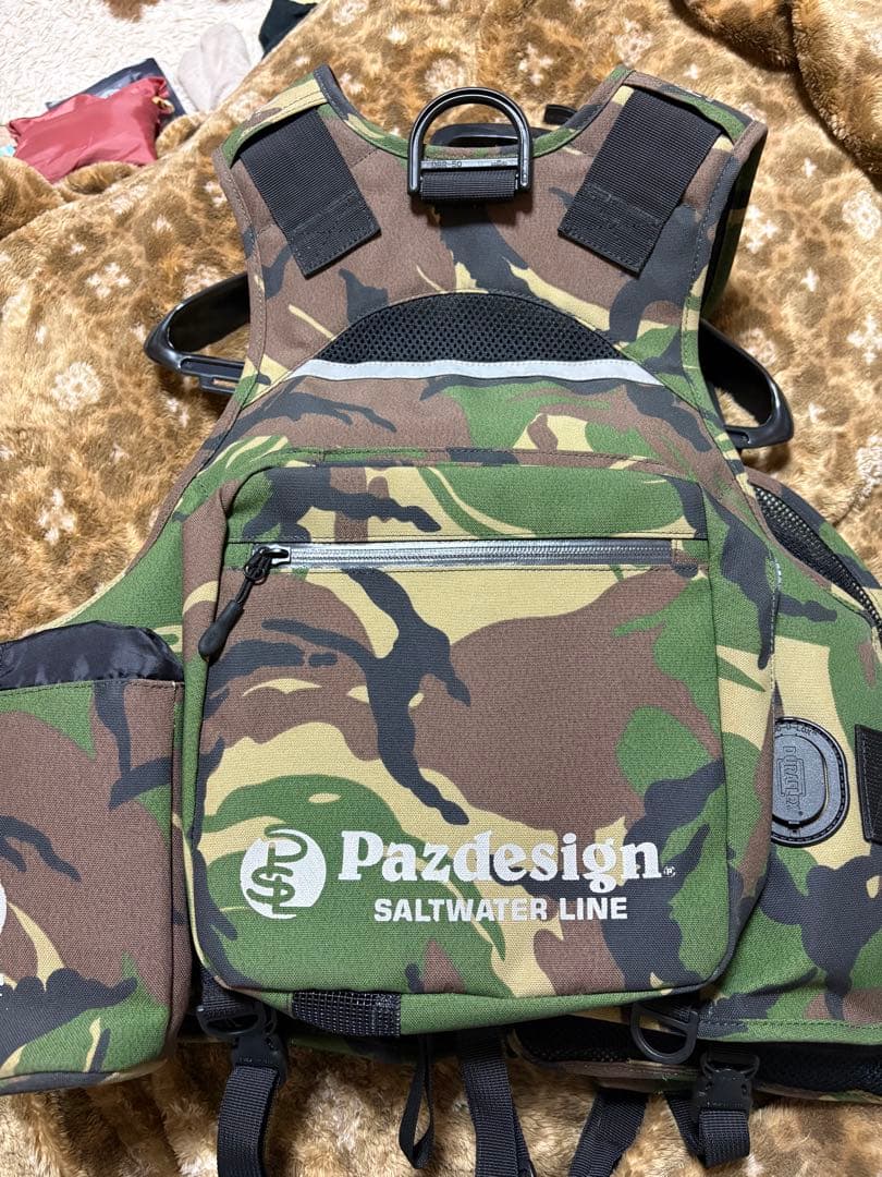 パズデザイン 釣り用ベスト