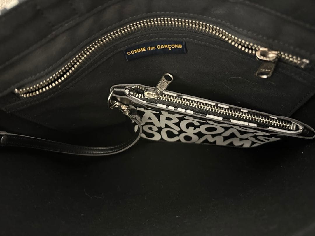 t*a様 COMME des GARÇONS ロゴエコバッグ