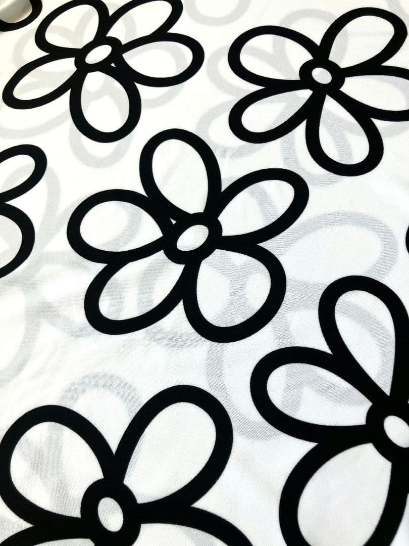 新品未使用 COMME des GARCONS 昇華プリント フラワーカットソー