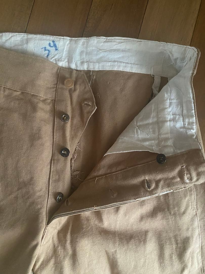 30s〜40sフレンチヴィンテージ　ワーク　ジョッパーズ　パンツ メティス