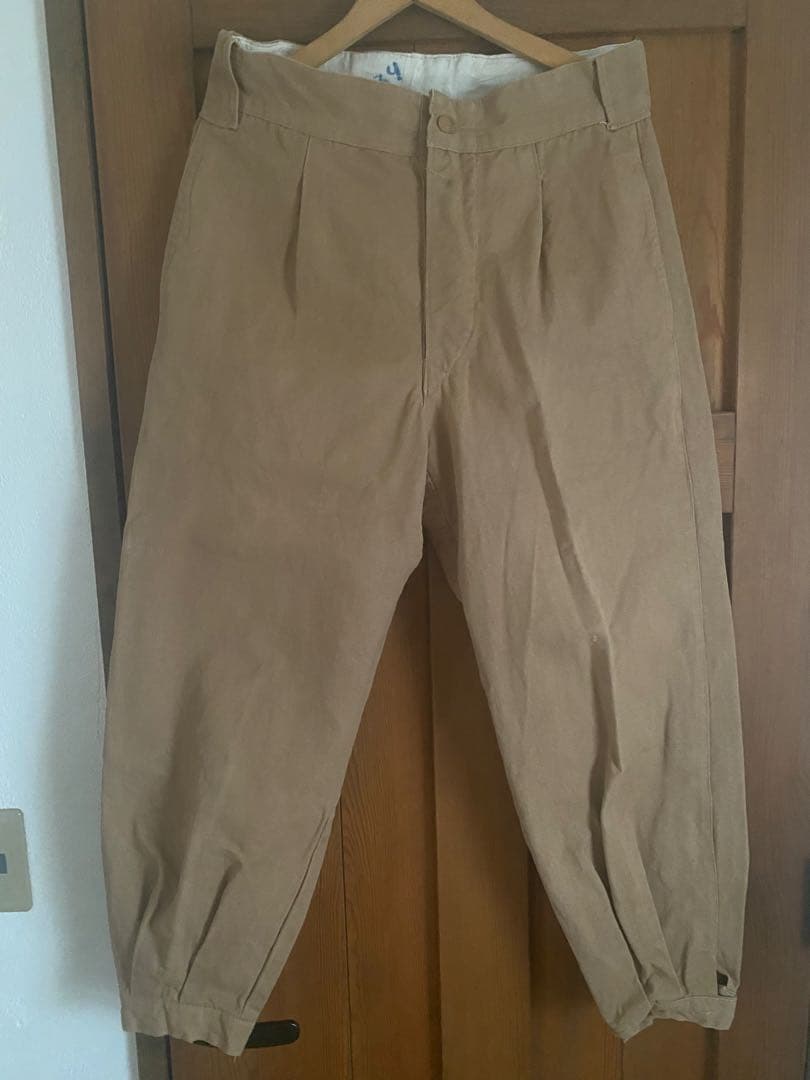 30s〜40sフレンチヴィンテージ　ワーク　ジョッパーズ　パンツ メティス