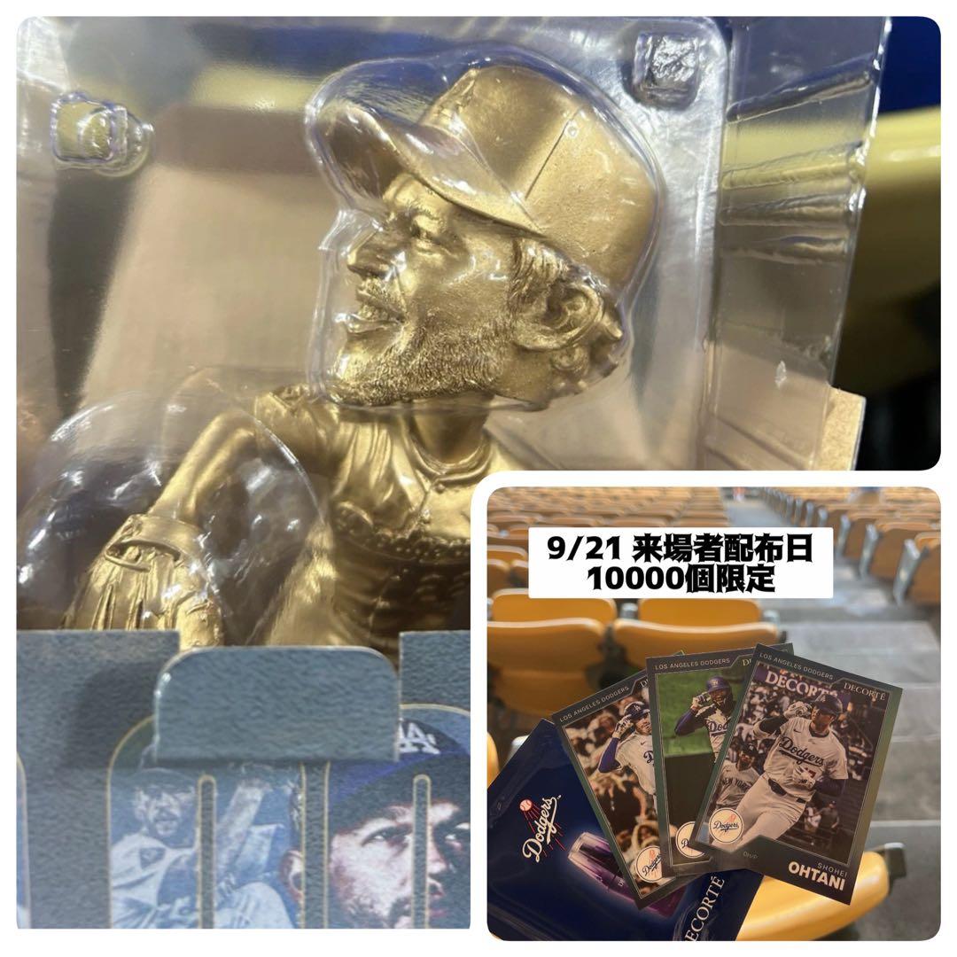 【希少ゴールド】ドジャース・カーショー　3000奪三振ボブルヘッド