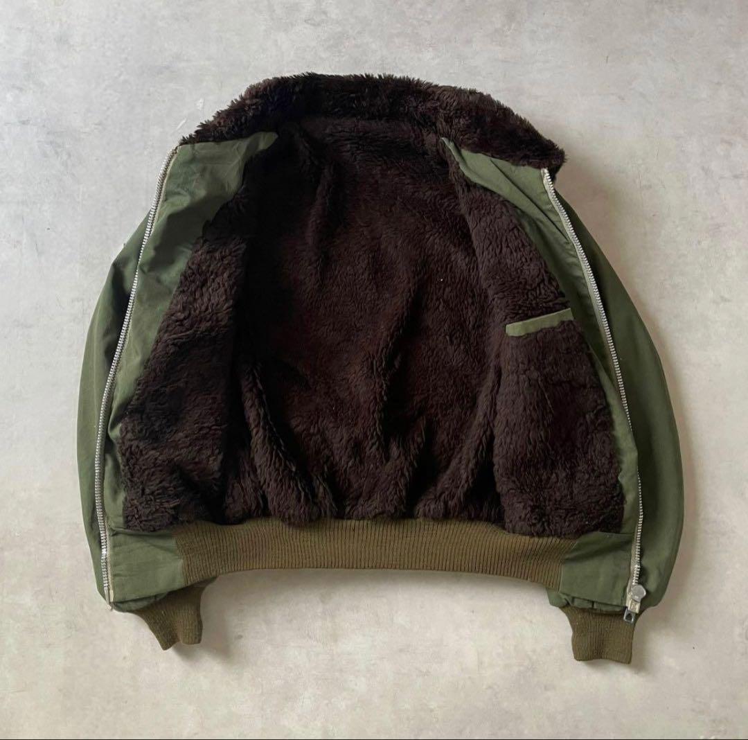 60s 70s ユーロ　ワークジャケット　ボンバージャケット　エリボア