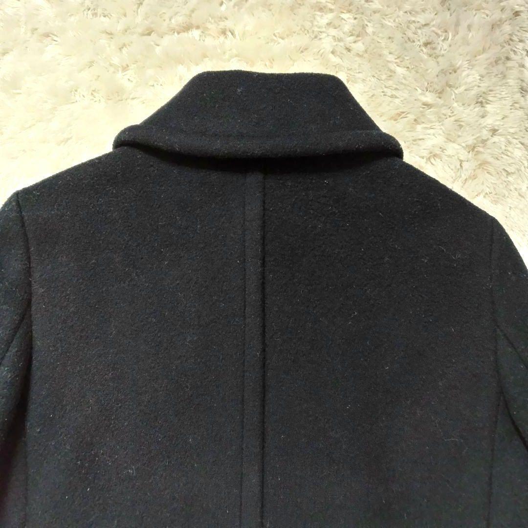 HYKE　ハイク　ピーコート　Pコート　ウール　羊毛　ネイビー　green　２