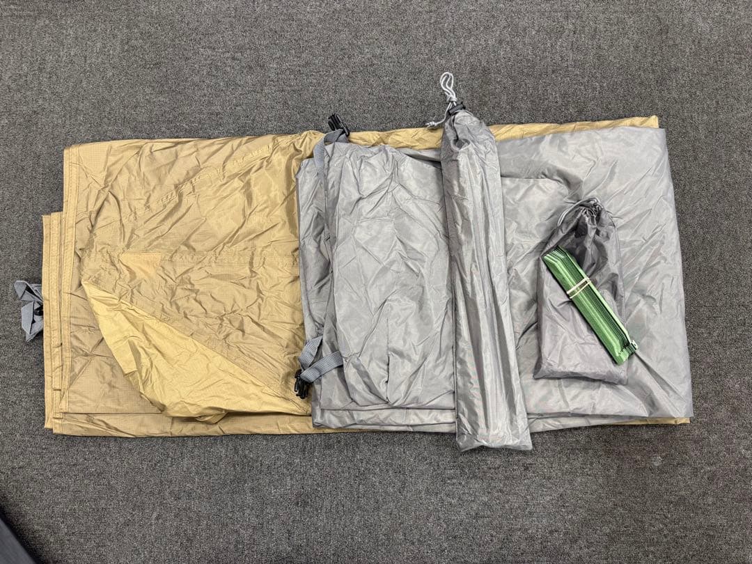 【新品未使用・4点セット】 BUNDOK ソロティピー1 入手困難色ブラウン