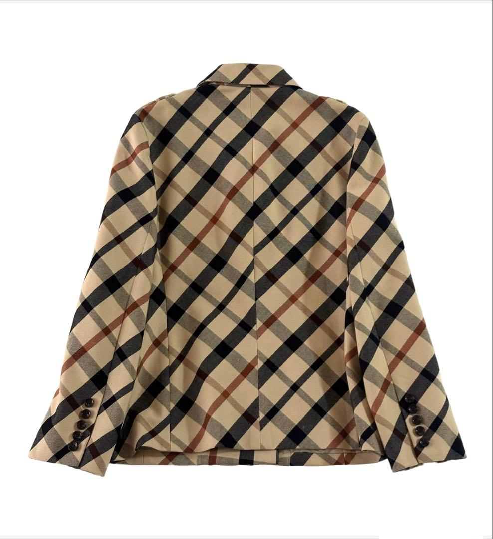 DAKS ダックス　　チェック柄ジャケット　11号