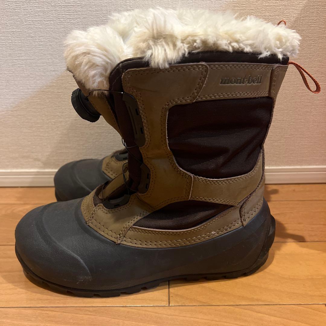 【美品】モンベル ヴェイルブーツボアタイプ　サイズ24cm