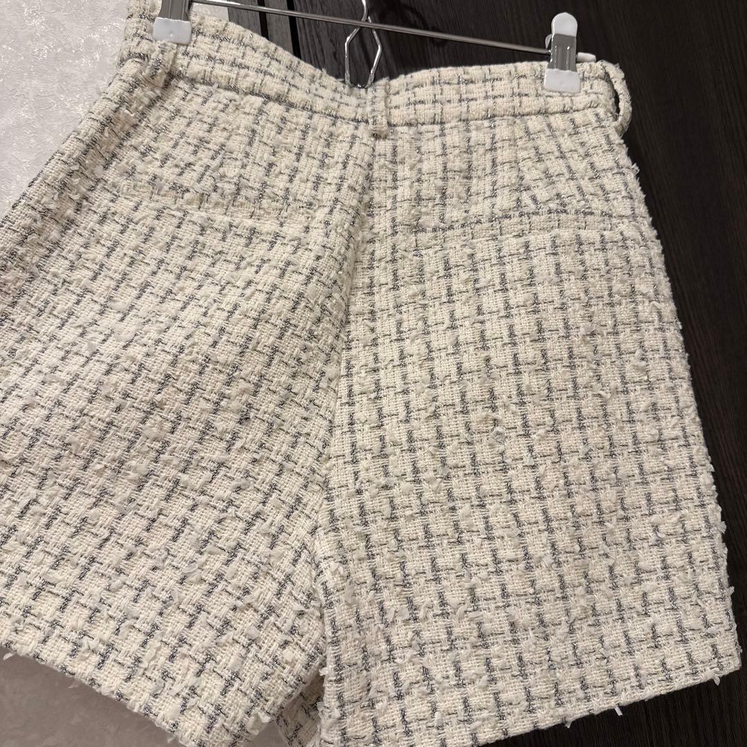 【新品❣️】【完売品❣️】anuansツイードショートパンツ