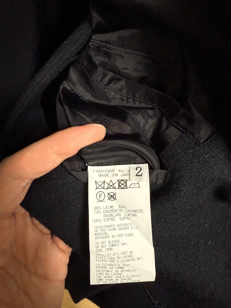 ジャケット・アウター yohji yamamoto W/Ca BEAVER DOCTOR JACKET