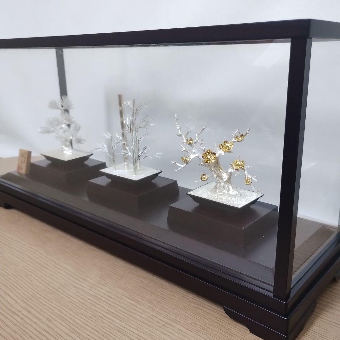 く*ん様 純銀製 盆栽風 金属工芸品