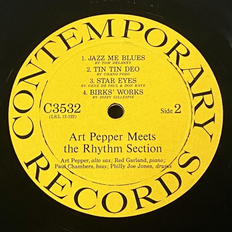 ★現状特価【USオリジナル／MONO／深溝DG】 アート・ペッパー