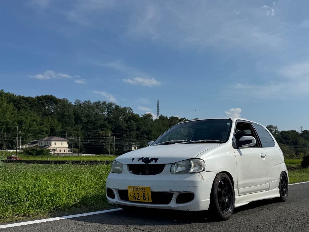 アルトワークス　レーシングハマー　サイドステップ　　　ha22s エアロ