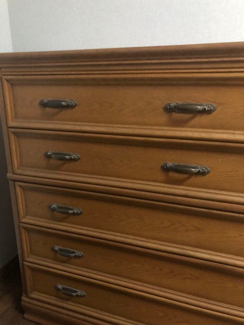桐タンス　たんす　箪笥　伝統家具　高級家具　ワイドチェスト