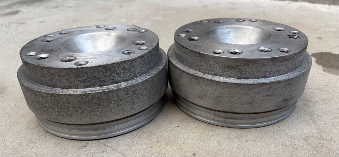 しいたさん専用 ジャイロ用ブラックアルミホイール引っ張りタ