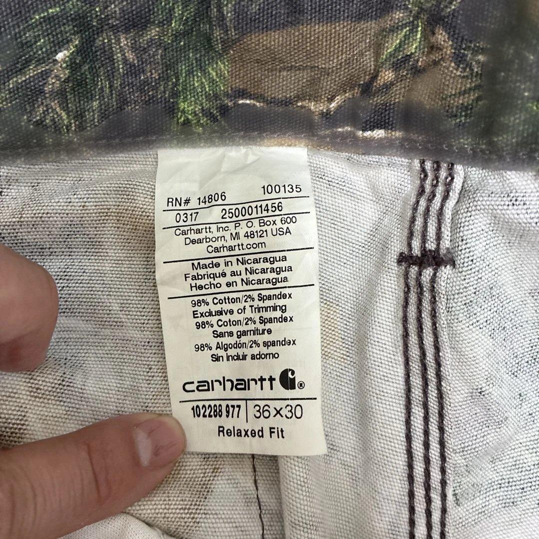 【未使用・希少】Carhartt リアルツリーペインターUSA規格ヴァージル