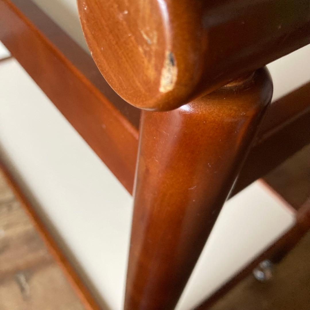 国産ヴィンテージ レトロ トロリー ワゴン ディスプレイ キッチン キャスター