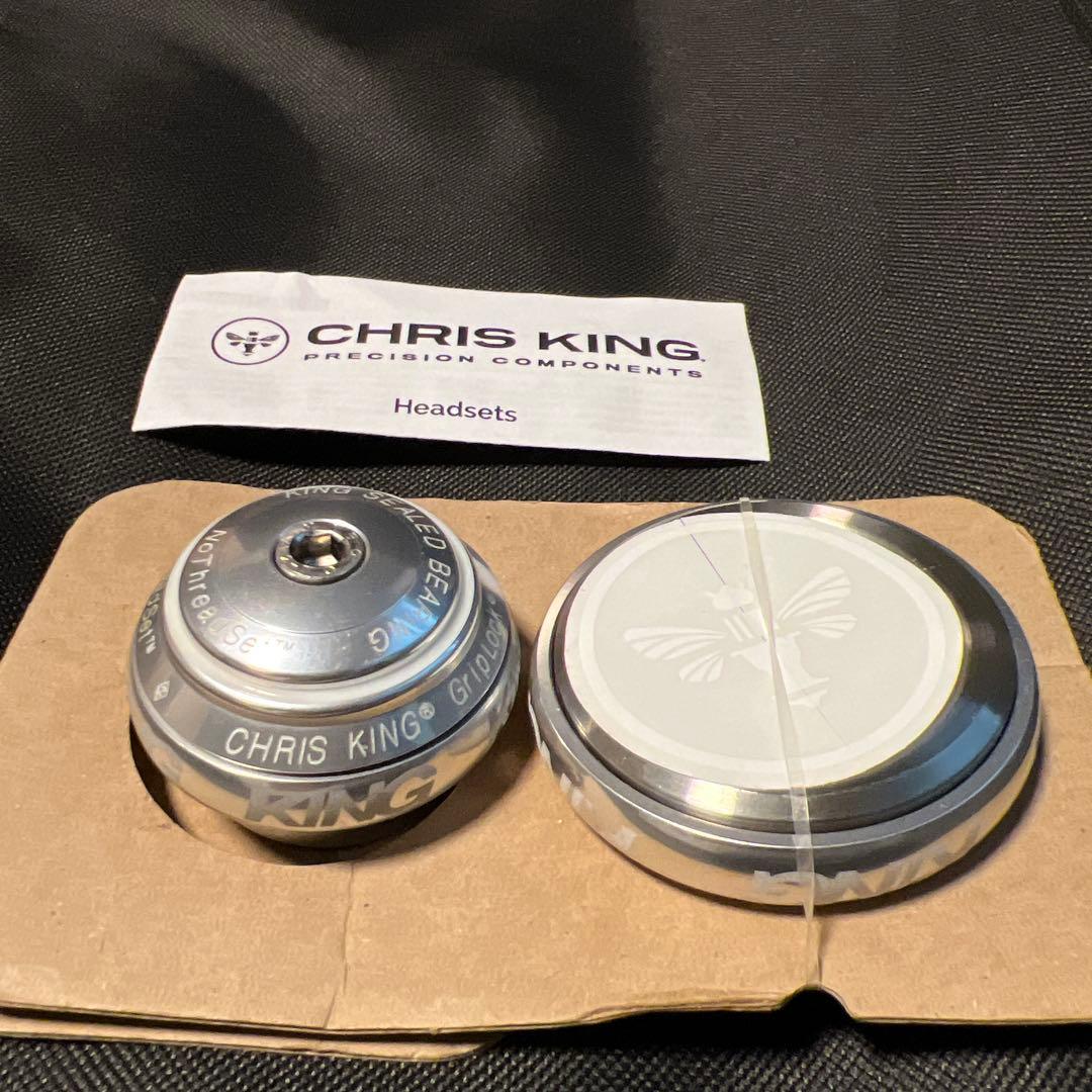 CHRIS KING ヘッドセットシルバークリスキング 1-1/2 未使用