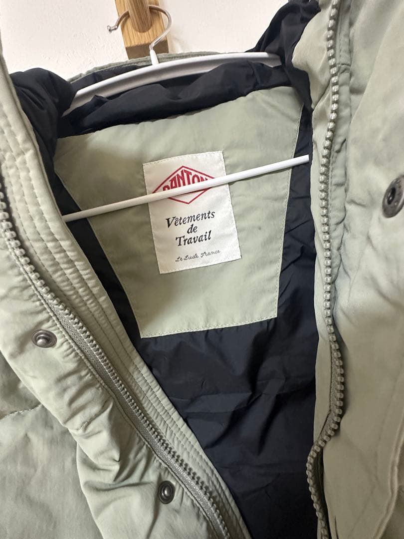 DANTON ダントンWOMEN'S HOODED DOWN VEST