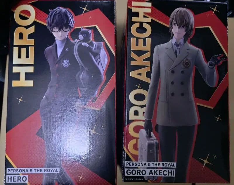 ペルソナ5ザ・ロイヤル　一番くじ　A賞　B賞　主人公　ジョーカー　明智五郎