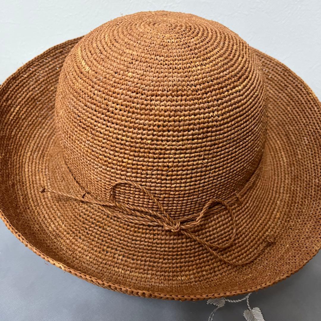 HELEN KAMINSKI ラフィア　ハット 麦わら帽子　つばが広い