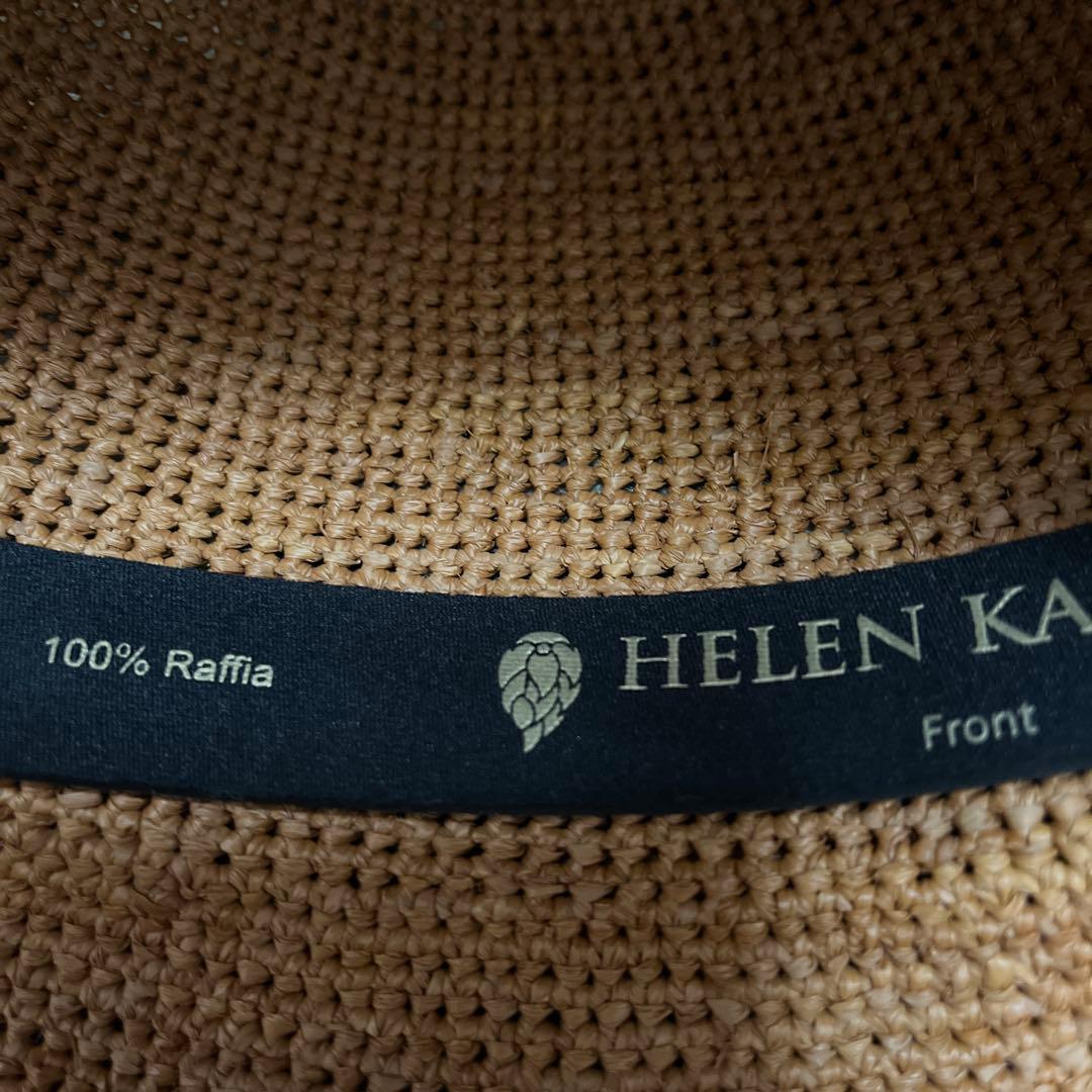 HELEN KAMINSKI ラフィア　ハット 麦わら帽子　つばが広い