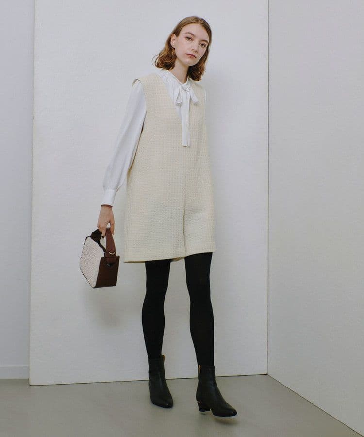 新品☆日本製☆allureville アルアバイル☆ウールロービングコンビネゾン